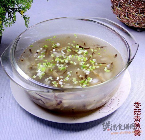 香菇青鱼羹的做法