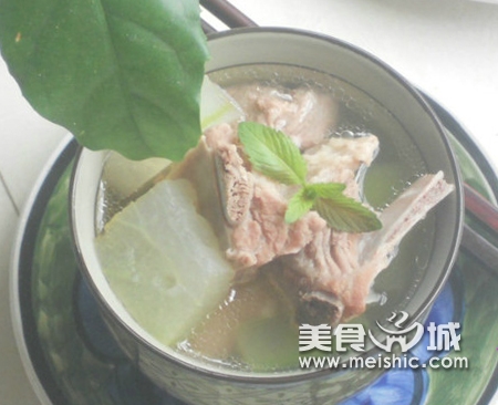 冬瓜小排汤的做法