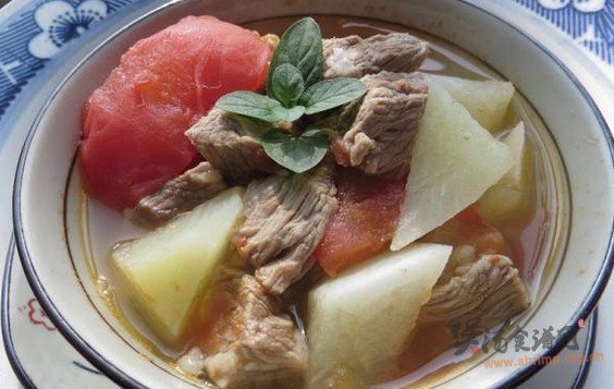 茄汁萝卜牛肉砂锅的做法