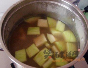 鸡肉西瓜皮汤的做法