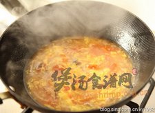 番茄里脊香菇羹的做法
