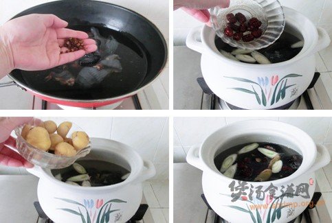 栗子乌鸡汤的做法
