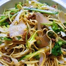 肉末凉拌菜的做法