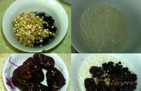 黑豆小麦粥的做法