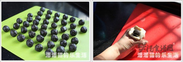 豆腐黑芝麻汤圆的做法