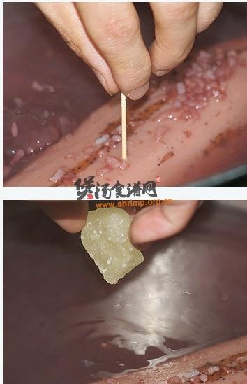 红豆冰糖糯米藕的做法