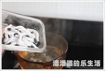 海蘑菇蛋丝汤的做法