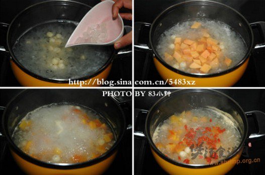 木瓜银耳莲子汤的做法