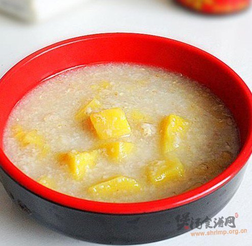 麦仁地瓜粥的做法