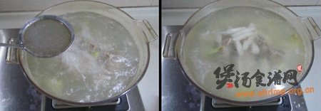 山药鱼丸棒骨汤的做法