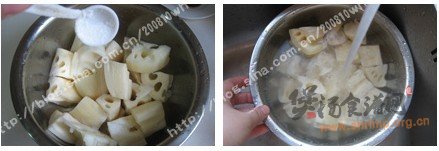棒骨藕汤的做法