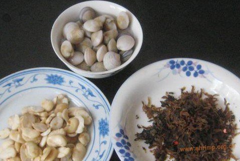 白蛤盐基豆瓣汤的做法