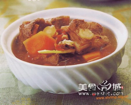 花旗参木瓜排骨汤怎么做的做法