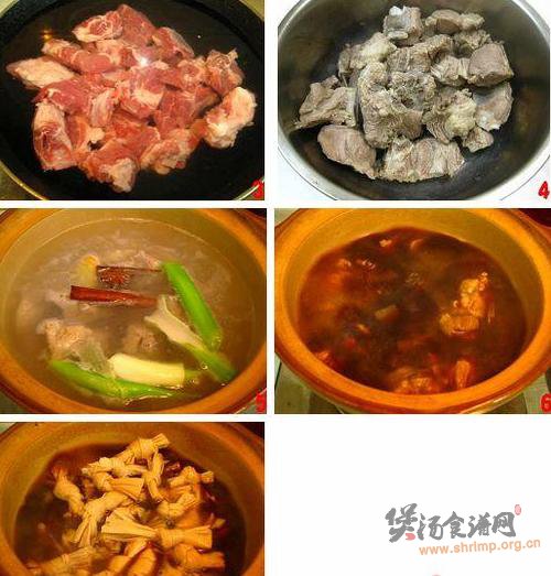 排骨炖豆腐扣的做法