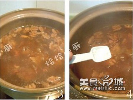 核桃虫草花骨头汤的做法
