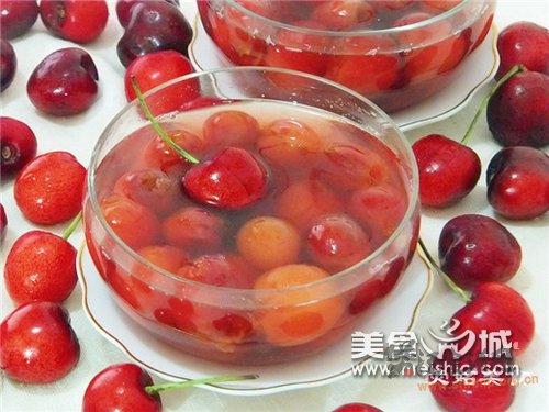 樱桃甜汤的做法