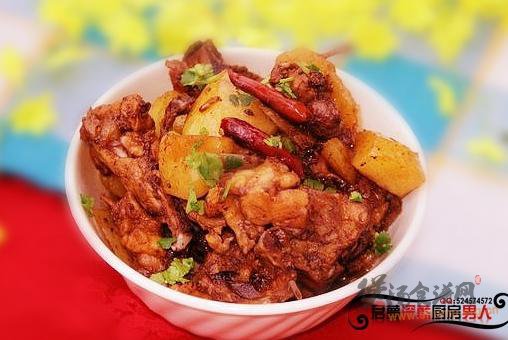 鸡架炖土豆的做法