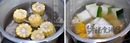 带皮冬瓜煨圈圈骨的做法