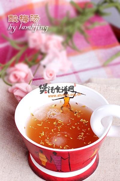 酸梅汤怎么做的做法