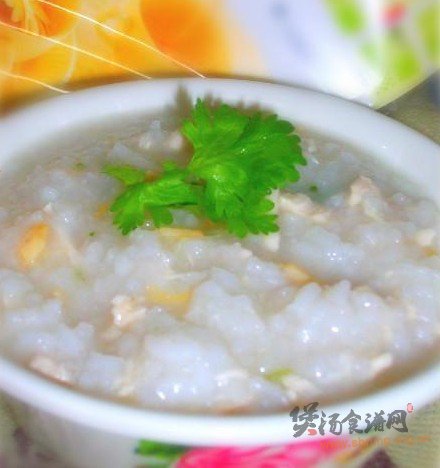 鸡丝瑶柱粥的做法