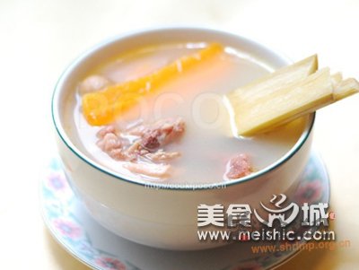 竹庶猪骨汤的做法