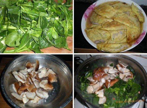 青菜蛋饺汤的做法