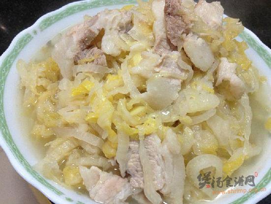 炖川白菜的做法