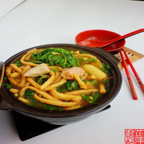 砂锅熬馓子的做法