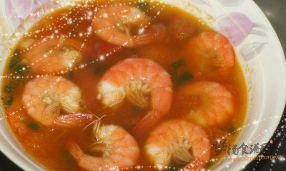 蕃茄鲜虾汤的做法