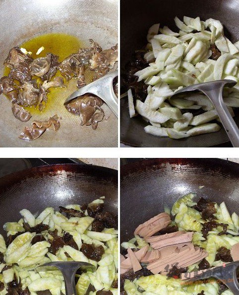 丝瓜火腿蛋汤的做法