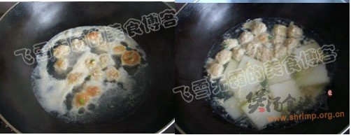 肉圆冬瓜汤的做法