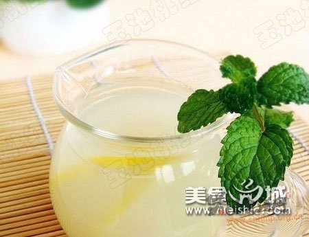 柠檬薏米水的做法