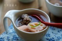 野藕炖排骨的做法