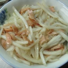 火腿炒白菜根的做法 火腿炒白菜根的做法