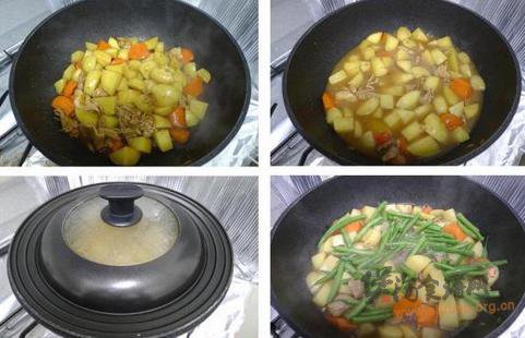 土豆炖芸豆的做法