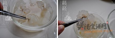 (图)木瓜炖雪蛤的做法