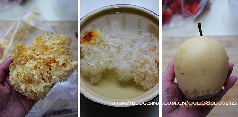 银耳甜梨汤的做法