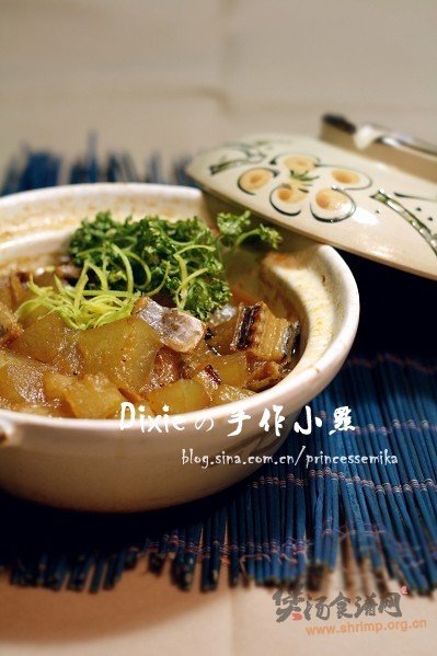 鳗鱼干冬瓜煲的做法