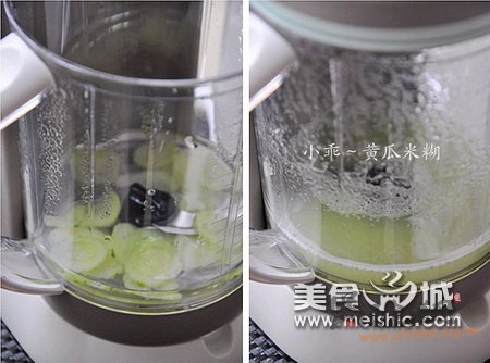 黄瓜米糊的做法