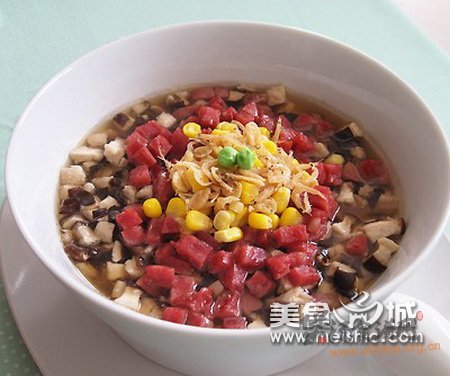 珍珠豆腐羹的做法