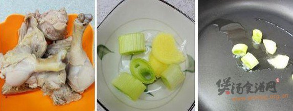 鲜笋鸭腿煲的做法