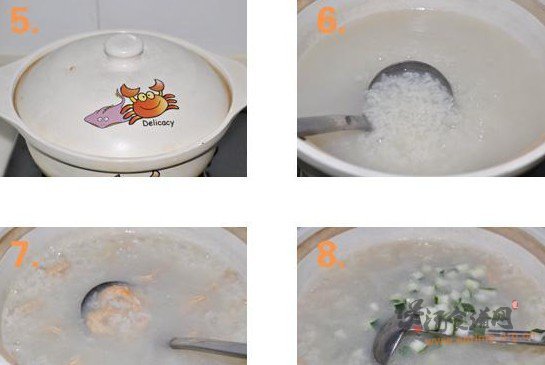 黄瓜虾仁粥的做法