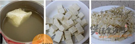 上汤虾仁豆腐的做法