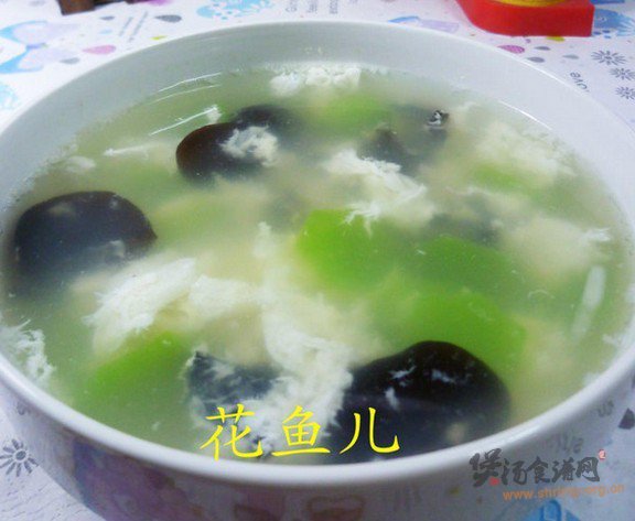 莴笋黑木耳蛋花汤的做法