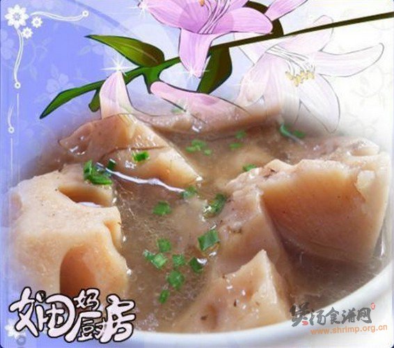 莲藕大骨汤的做法