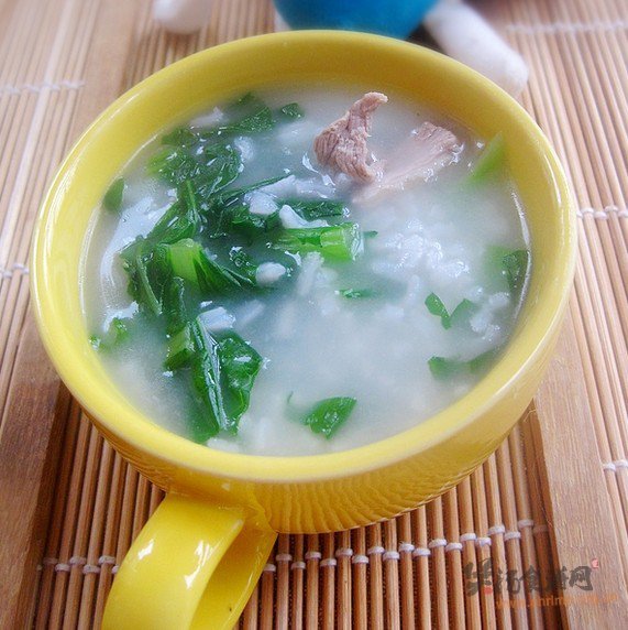 芥菜瘦肉粥的做法