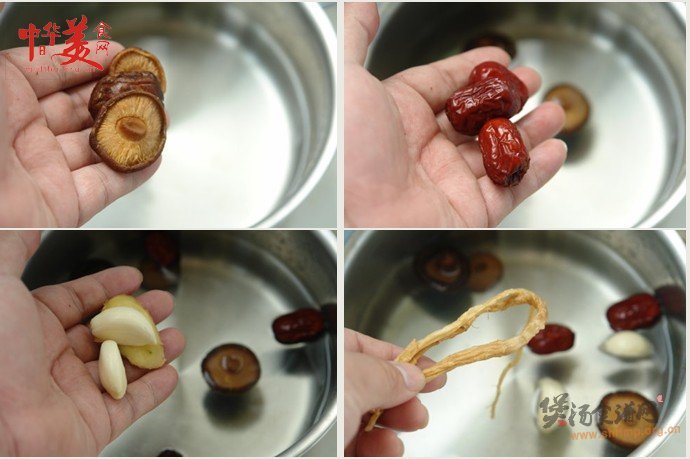 高丽参鸡汤的做法