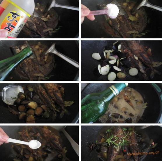 啤酒鲅鱼炖茄子的做法