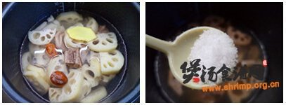 (图解)莲藕老鸭汤的做法