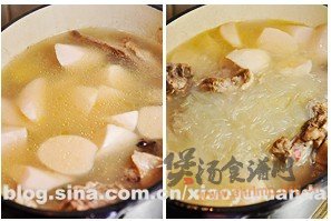酸萝卜水鸭粉丝汤的做法